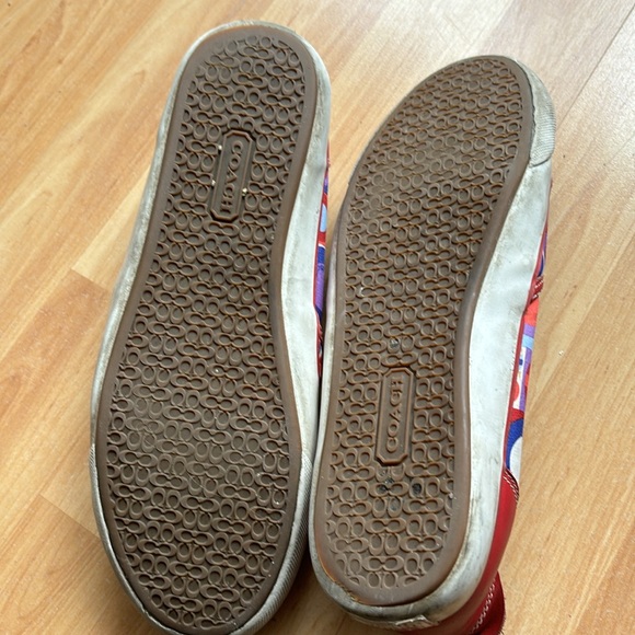 Vintage Coach slip ons - Picture 2 of 4